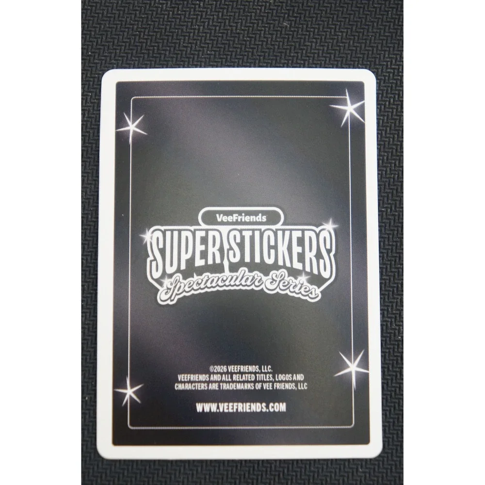 VeeFriends Super Stickers Zealous Zombie Spectacular Series 10/55 Lava‎ Emerald